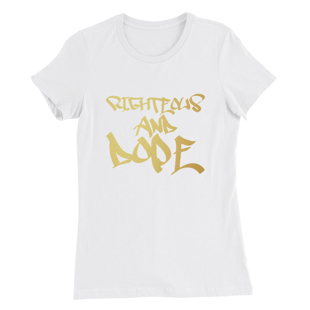 Women’s ( petite) Signature R&D  T-shirt - righteous-and-dope